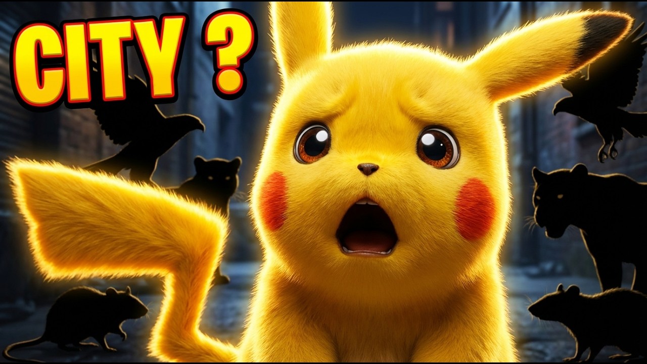 🎬 Pikachu Urban Survivalist – Adapting to the Concrete Jungle’s Predators