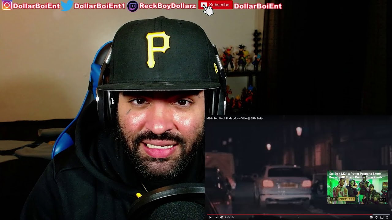 M24 - Too Much Pride [Music Video] - GRM Daily (American Reaction)