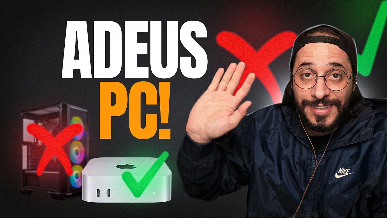 Por que VOU VENDER meu PC e comprar um MAC MINI M4?!