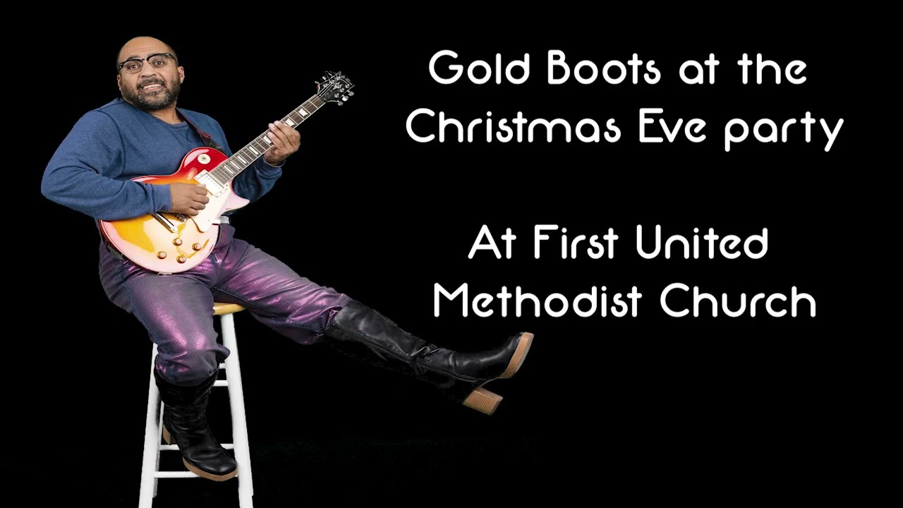 Lennon Beasley - Gold Boots At The Christmas Eve Party