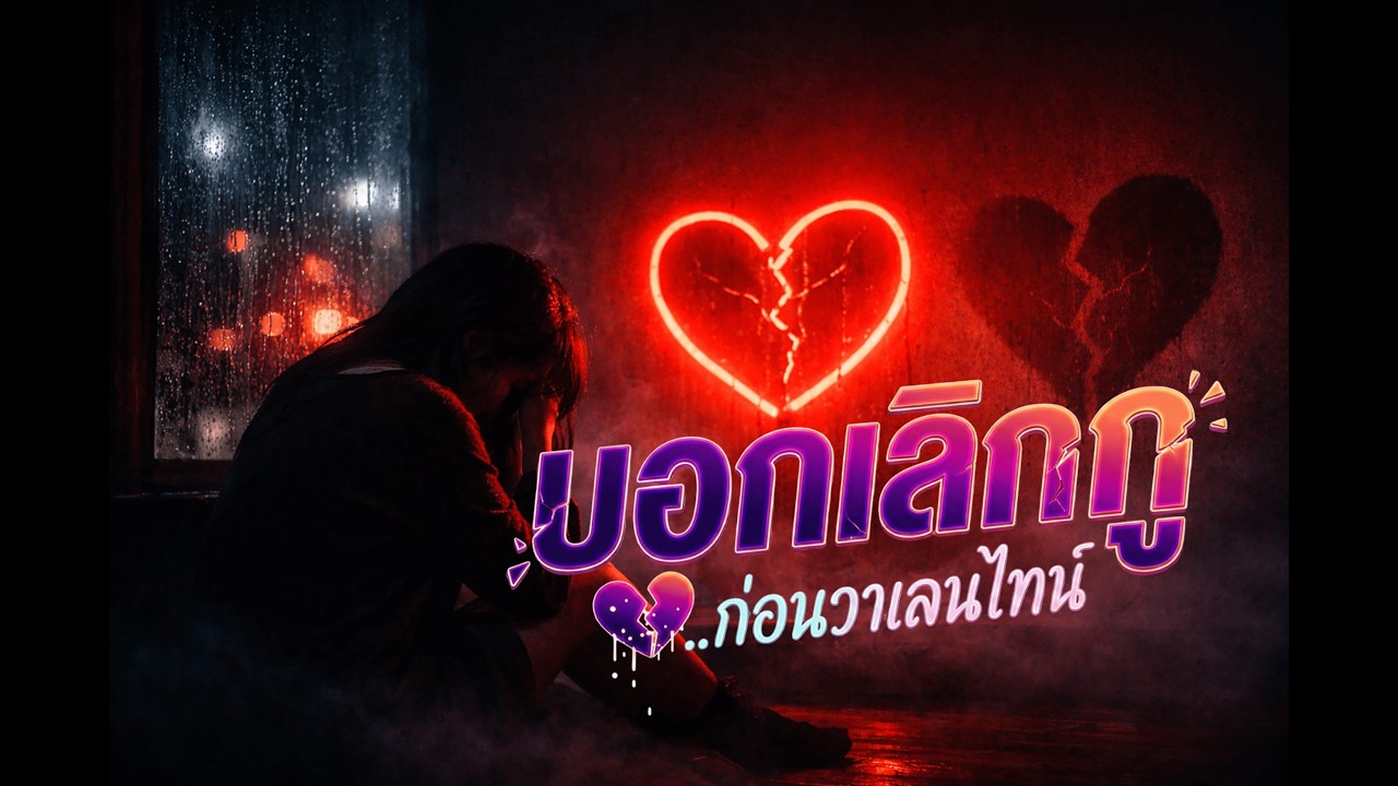 อย่าสิเลิกกูก่อนวาเลนไทน์ได้บ่ - เมาเล่า เรคคอร์ด (Official Lyrics Video) เพลงเศร้าวันวาเลนไทน์