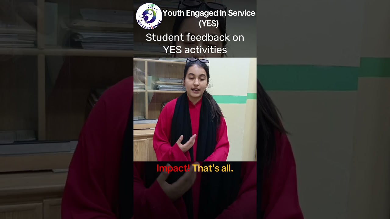 Student Feedback on Youth Engaged in Service Activities | Next-Gen Impact | NGI @next-genimpact