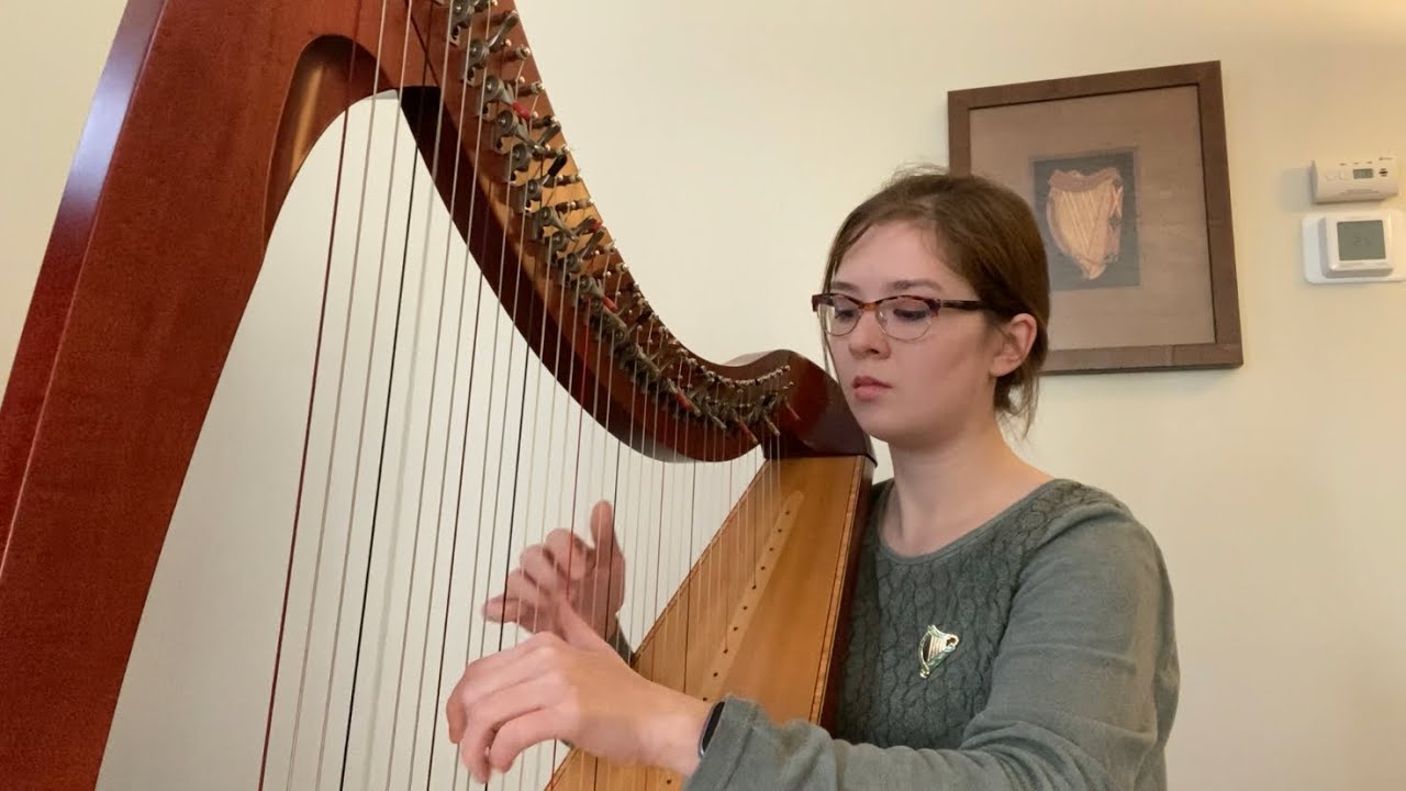 Away in a Manger (harp)