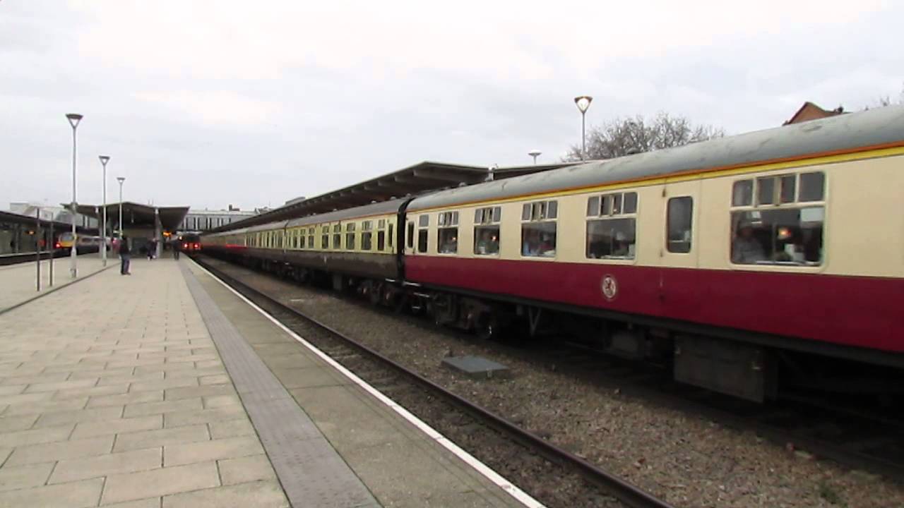 (HD) Royal DB 67006 Departs Derby on 1Z41 - 05/12/15