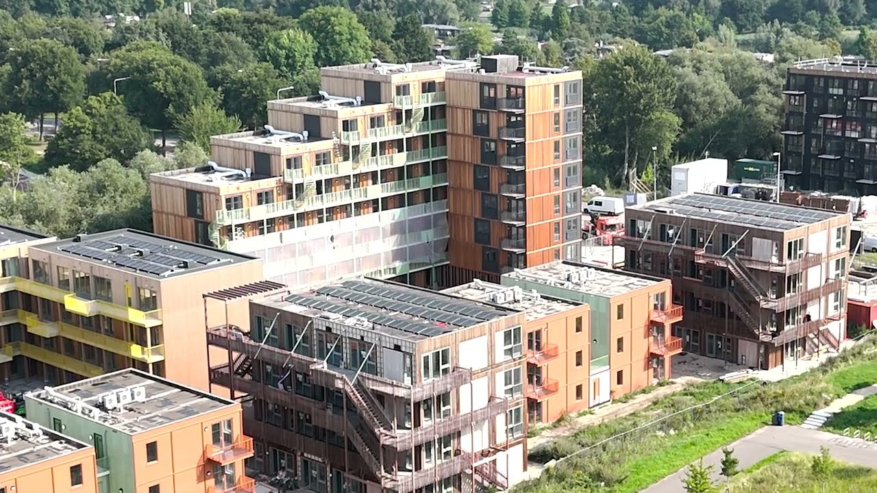 MOSO International levert bamboe gevelbekleding bij Brasa Village Amsterdam
