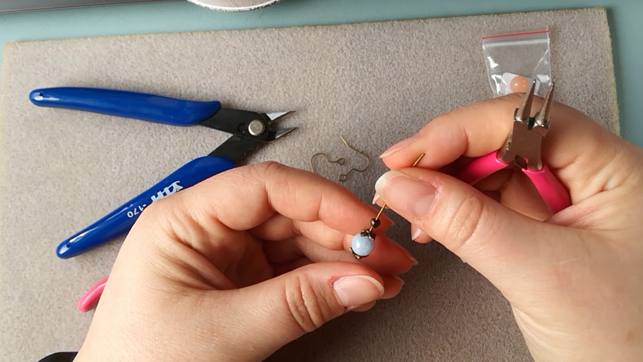 Ékszer DIY 11: Morganitos fülbevaló készítése