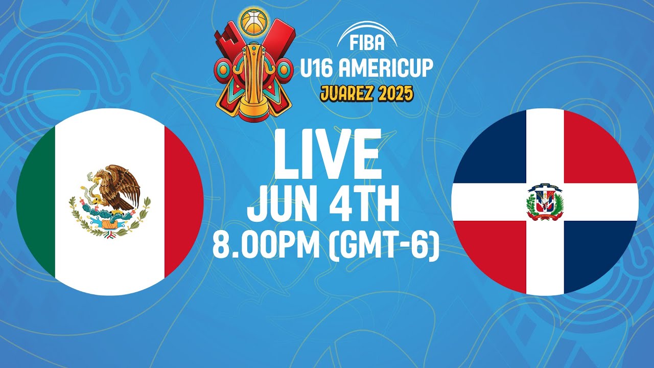 Mexico v Dominican Republic | Full Basketball Game | FIBA U16 AmeriCup 2025