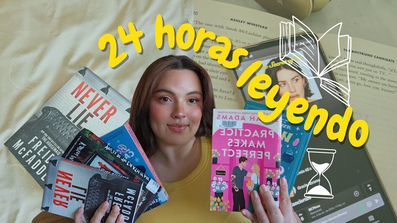 24 horas leyendo  📖🌷🧸 (thrillers y romances)