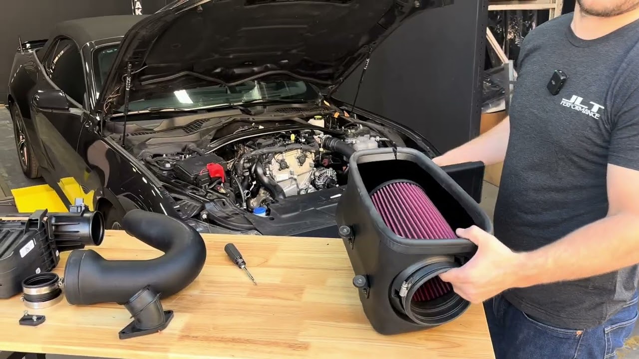 Установка впуска JLT | Mustang Ecoboost 2024 года