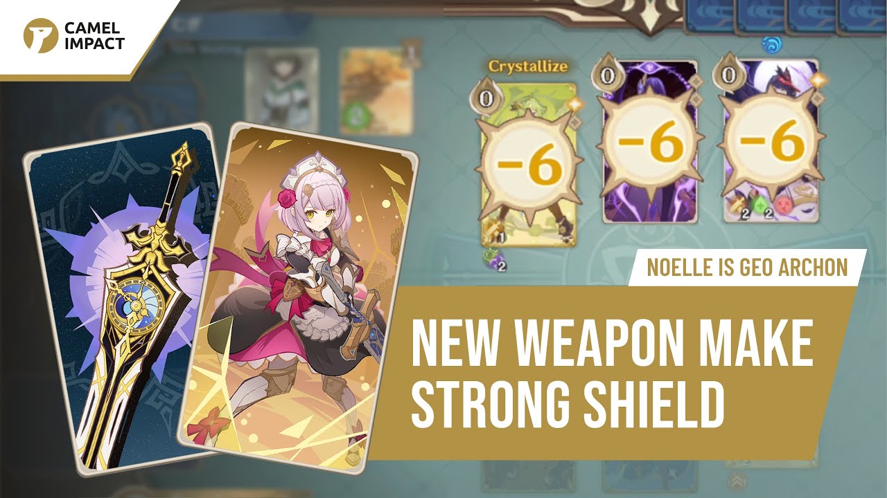 New Weapon makes Noelle the TRUE ARCHON GEO - Genius Invocation TCG