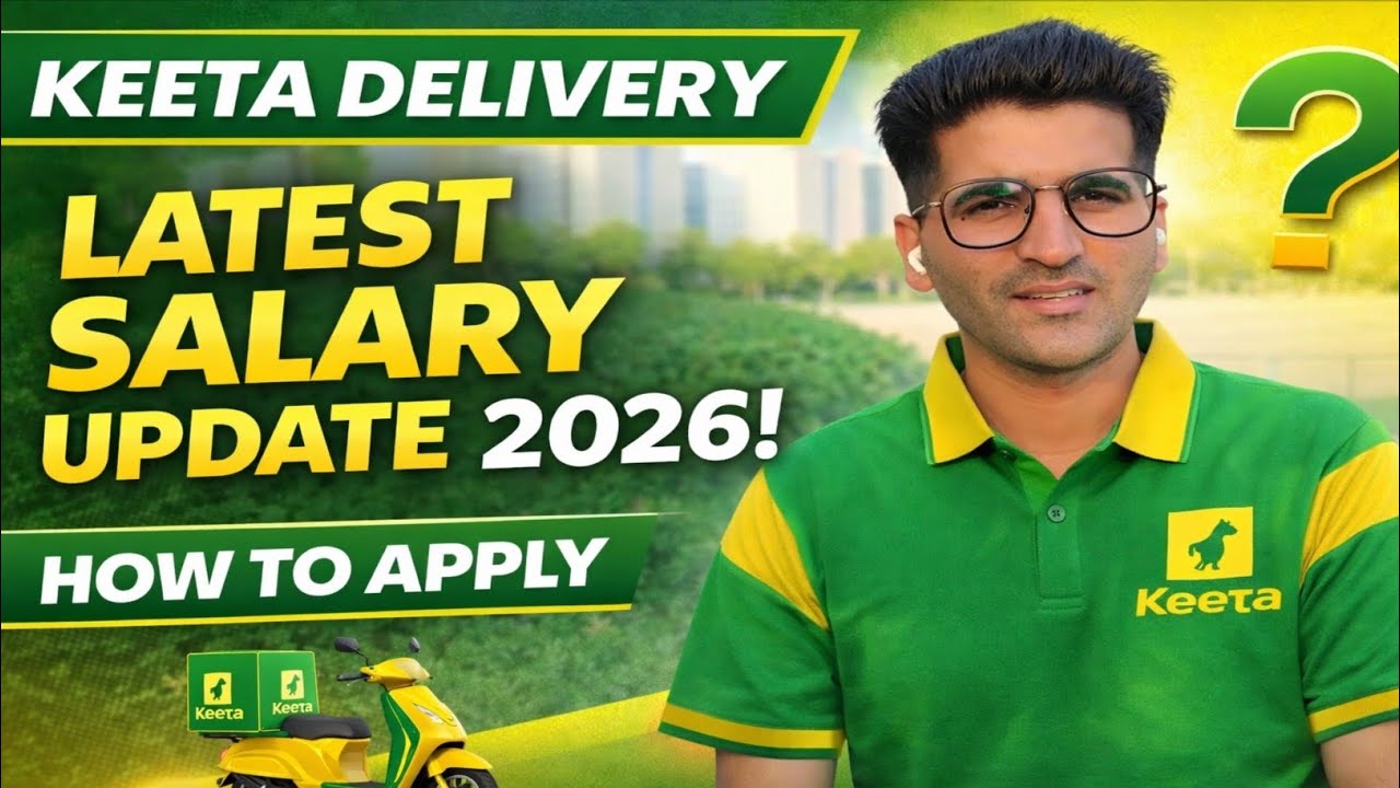 Keeta Delivery Salary 2026 Revealed 💰 | Dubai 🇦🇪 Delivery Jobs | How to Apply | Noon | Talabat 