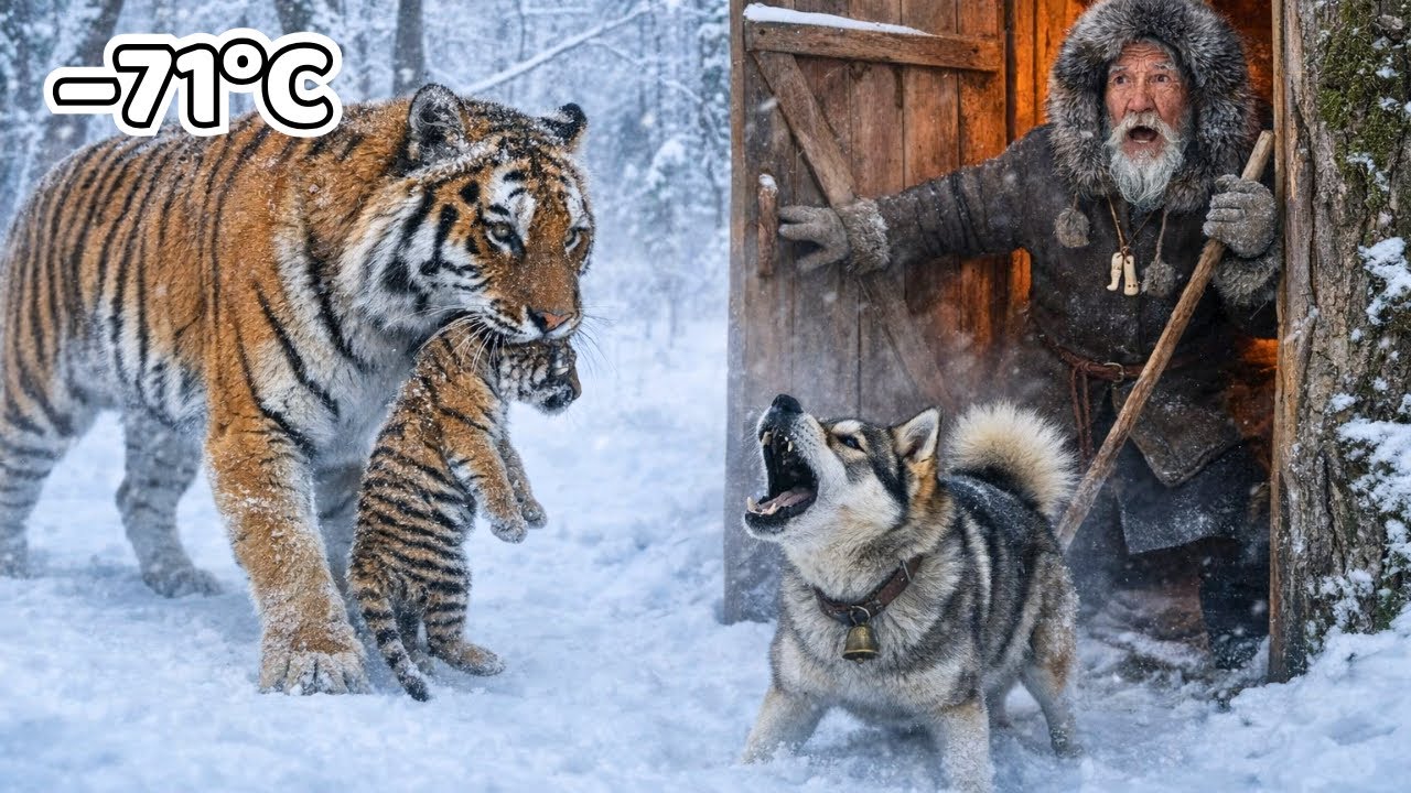 An Elderly Man Rescues a Freezing Tiger Cub at –71°C in Siberia | Arctic Rescue