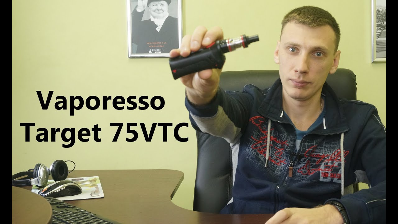 Обзор стартового набора Vaporesso Target 75VTC Kit