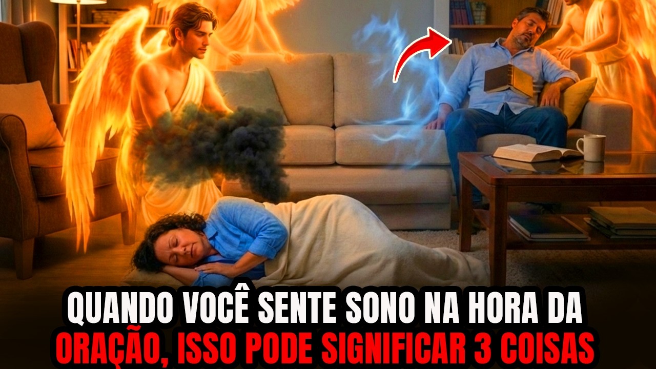 Quando Você Sente Sono na Hora da Oração, Isso Pode Significar 3 Coisas PODEROSAS!