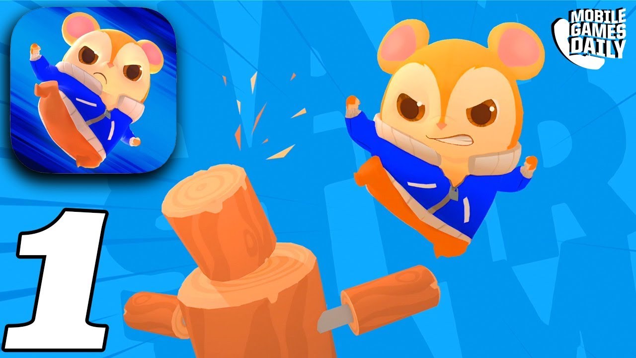 HAMSTERDAM - Gameplay Walkthrough Part 1 - CANAL MINI BOSS (iOS Android)