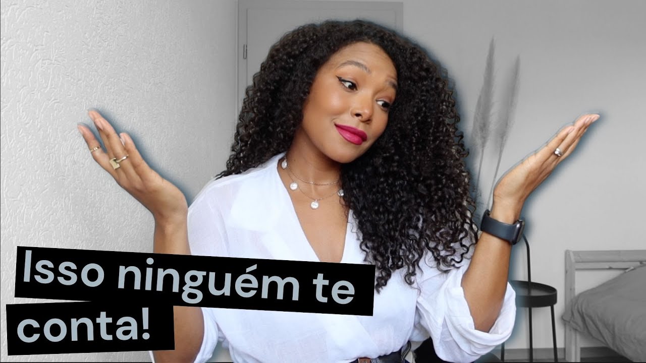 SAIBA PORQUE SEU CABELO CACHEADO E CRESPO NÃO TEM BRILHO!🤔