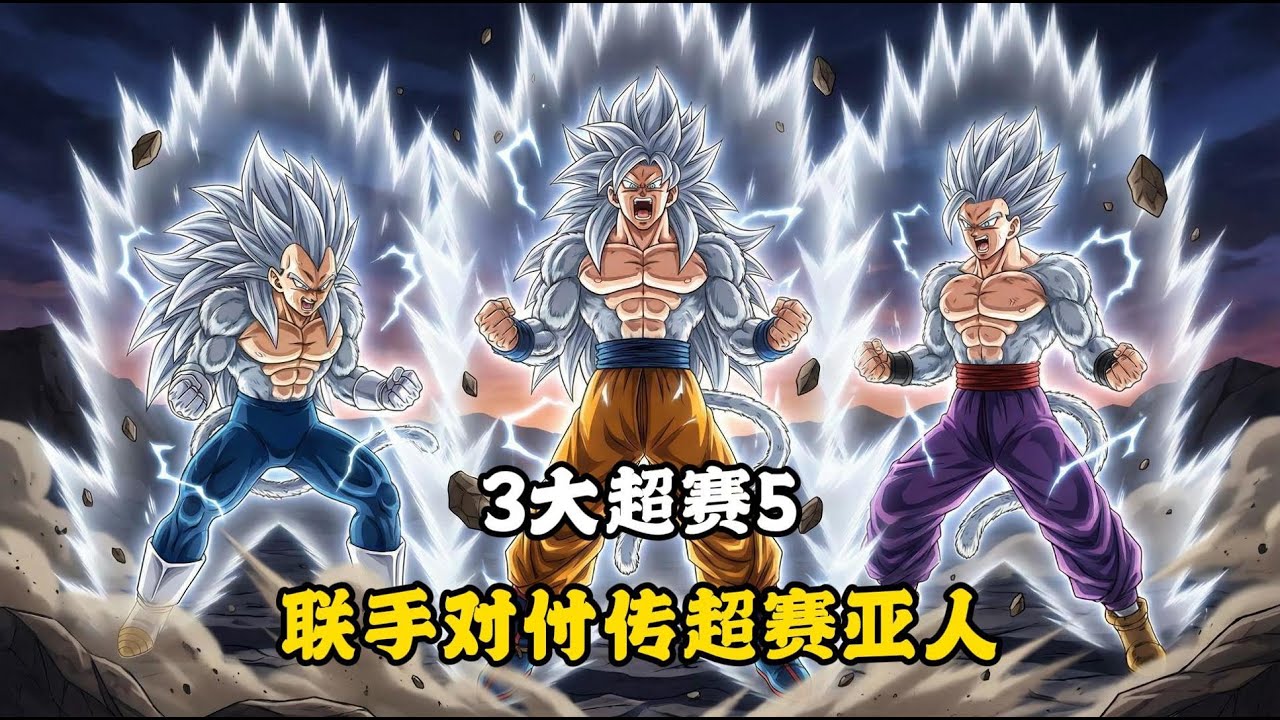 【重启悟空71】3大超赛5，联手对付传说超赛