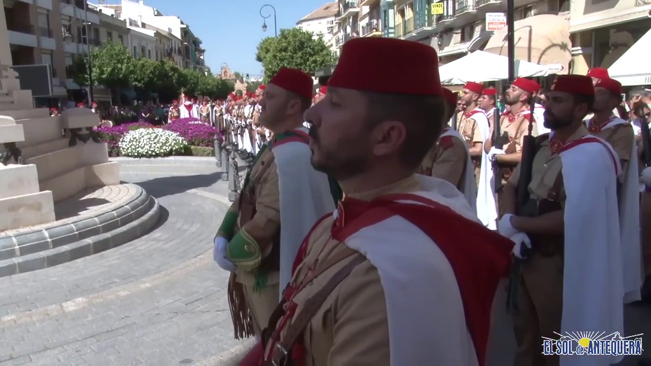 Homenaje Regulares al Capitán Moreno, Antequera 2019