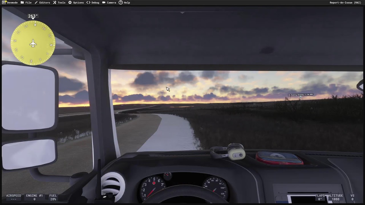 MSFS 2024 Driving Mod (Catering Truck) | St. Cloud, Minnesota - North Dakota