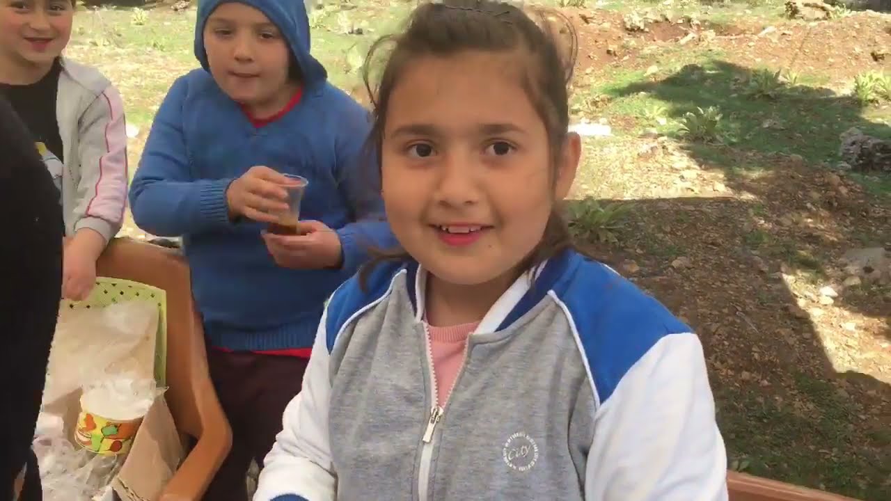Gireniz Güney köyü Söğüt yaylası, Harman alanı mevkii. 13.05.2018