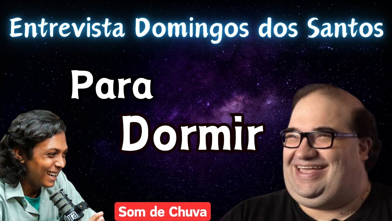 SERGIO SACANI PARA DORMIR - Tela Preta - Som de Chuva - [Domingos dos Santos]