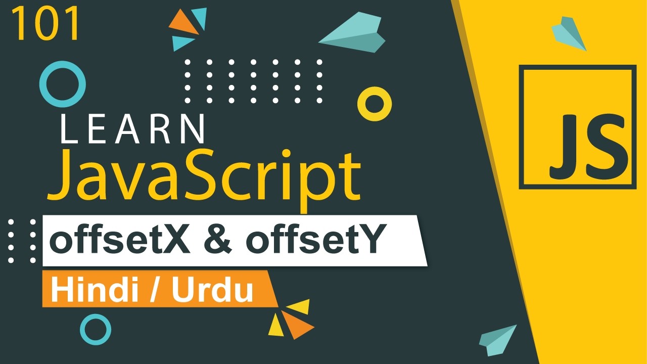 JavaScript offsetX & offsetY Tutorial in Hindi / Urdu