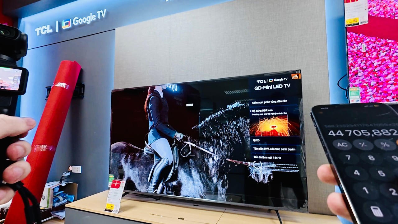 TCL 55 C6K за 35000 рублей | Цены во Вьетнаме на электронику