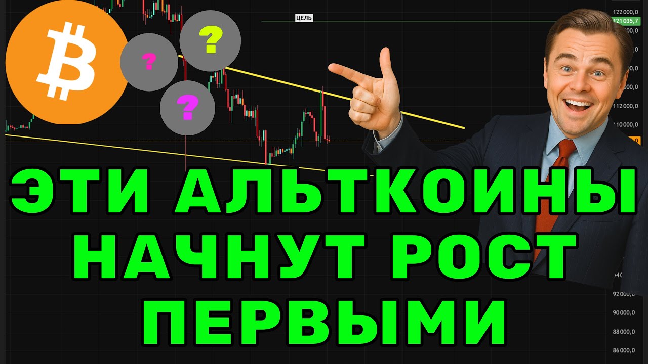 Эти&nbsp;Альткоины&nbsp;начнут&nbsp;рост первыми! Точка входа, в зоне ликвидности!
