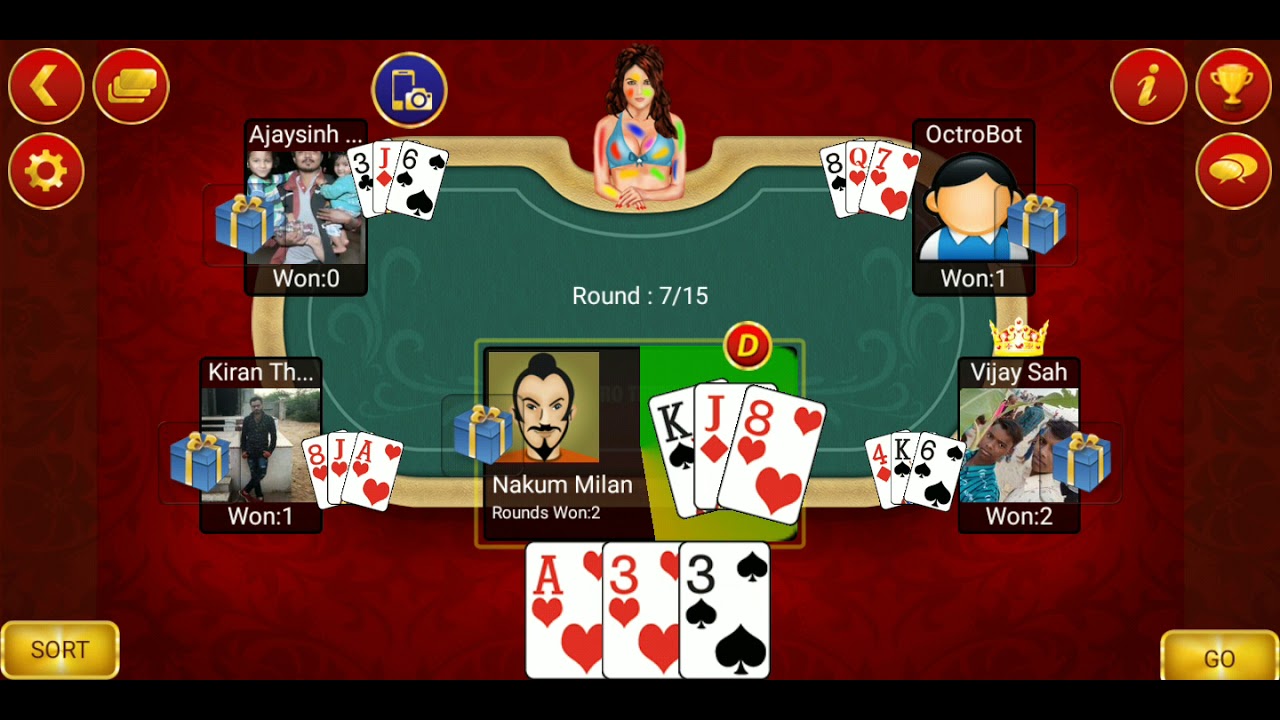 Play 6patti teenpatti in octro teenpatti/Game zone