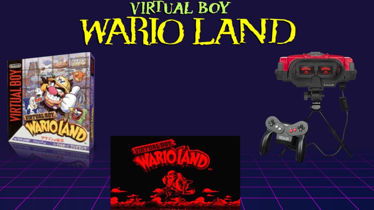 Virtual Boy | Wario Land 👿🗝️