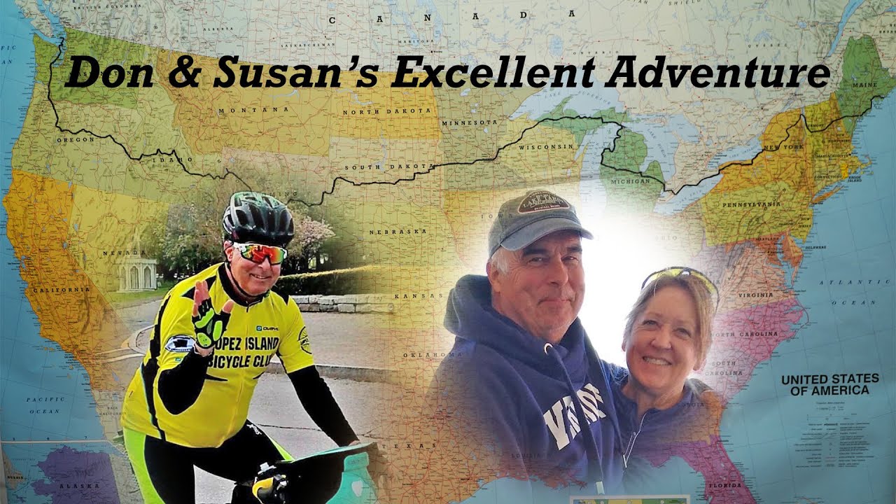 Pedaling Across America: Don and Susan's Excellent Adventure