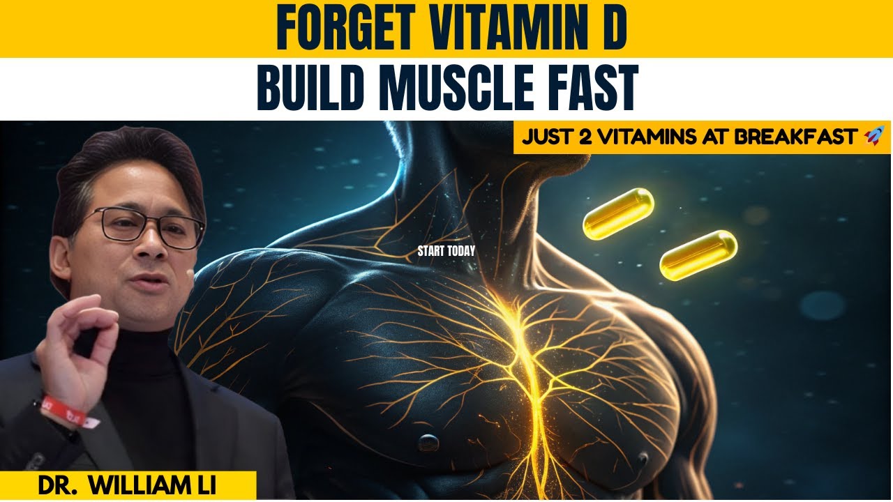 Forget Vitamin D! Take These 2 Vitamins at Breakfast to Build Muscle Fast