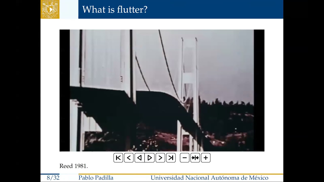 Fractional Viscoelastic Model of Flutter. Applications to Aeroelasticity; by Prof Pablo Padilla