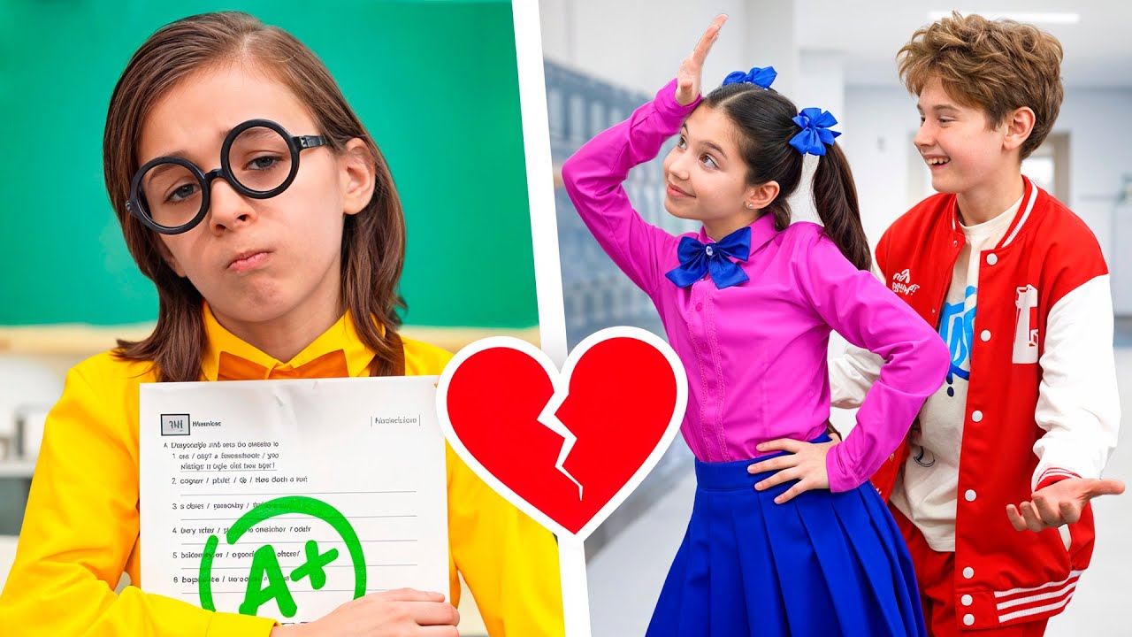 Rich vs Poor students Funny School Story for kids