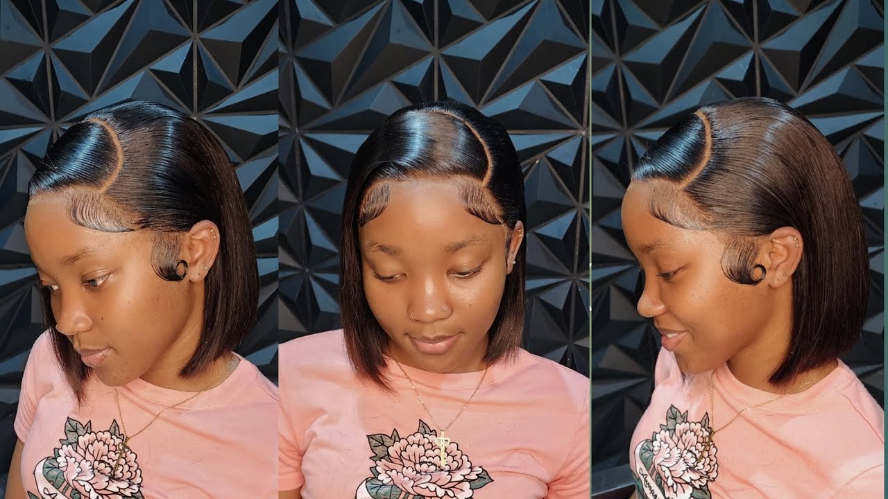 How To Reinstall Your Frontal Wig || Best Way To Install An Old Bob Wig For Beginners