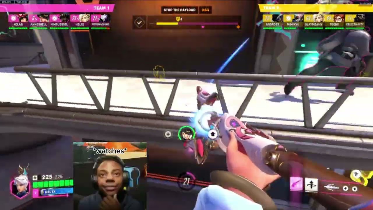 Reviewing another vod of mine