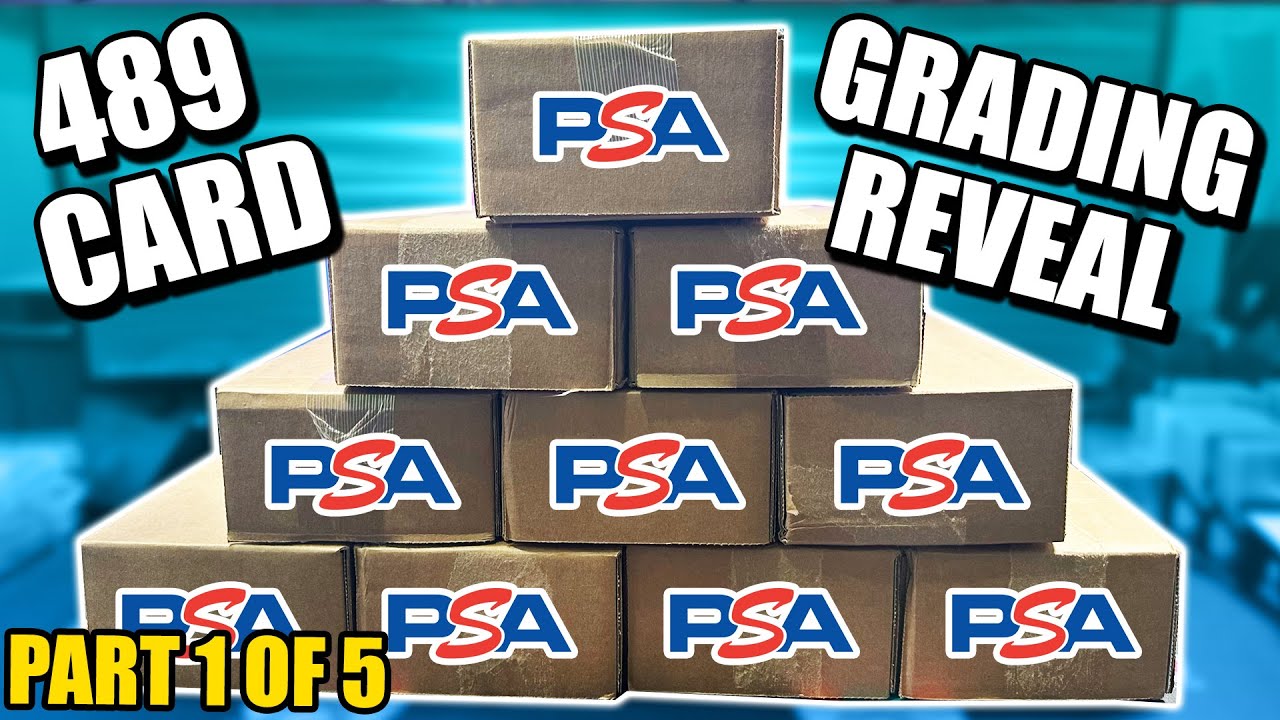 500 CARD PSA GRADING REVEAL!  (Part 1 of 5)