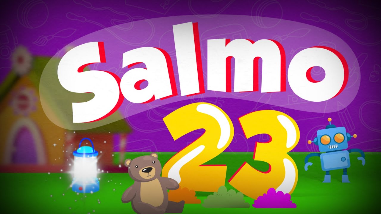 Salmo 23 - Aprende y memoriza versículos de la Biblia - Biblia para niños con Lumbrerita