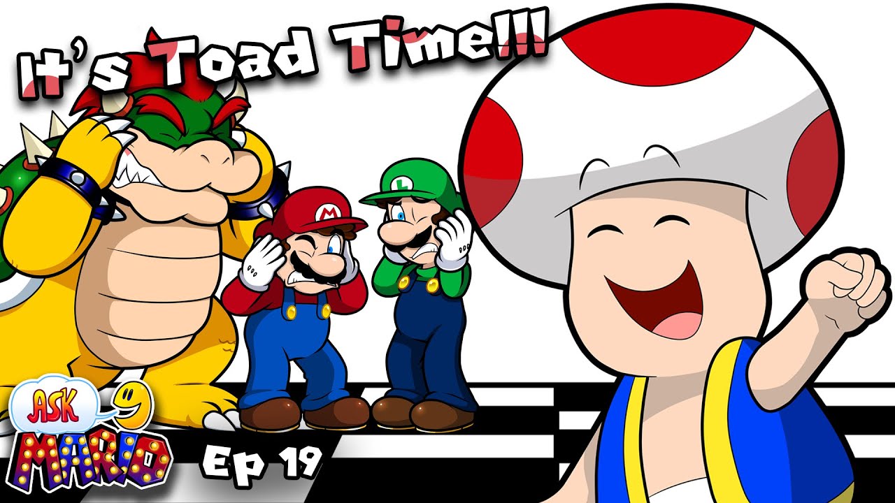 🍄Toad Time!🍄Ask Mario⭐️Ep. 19