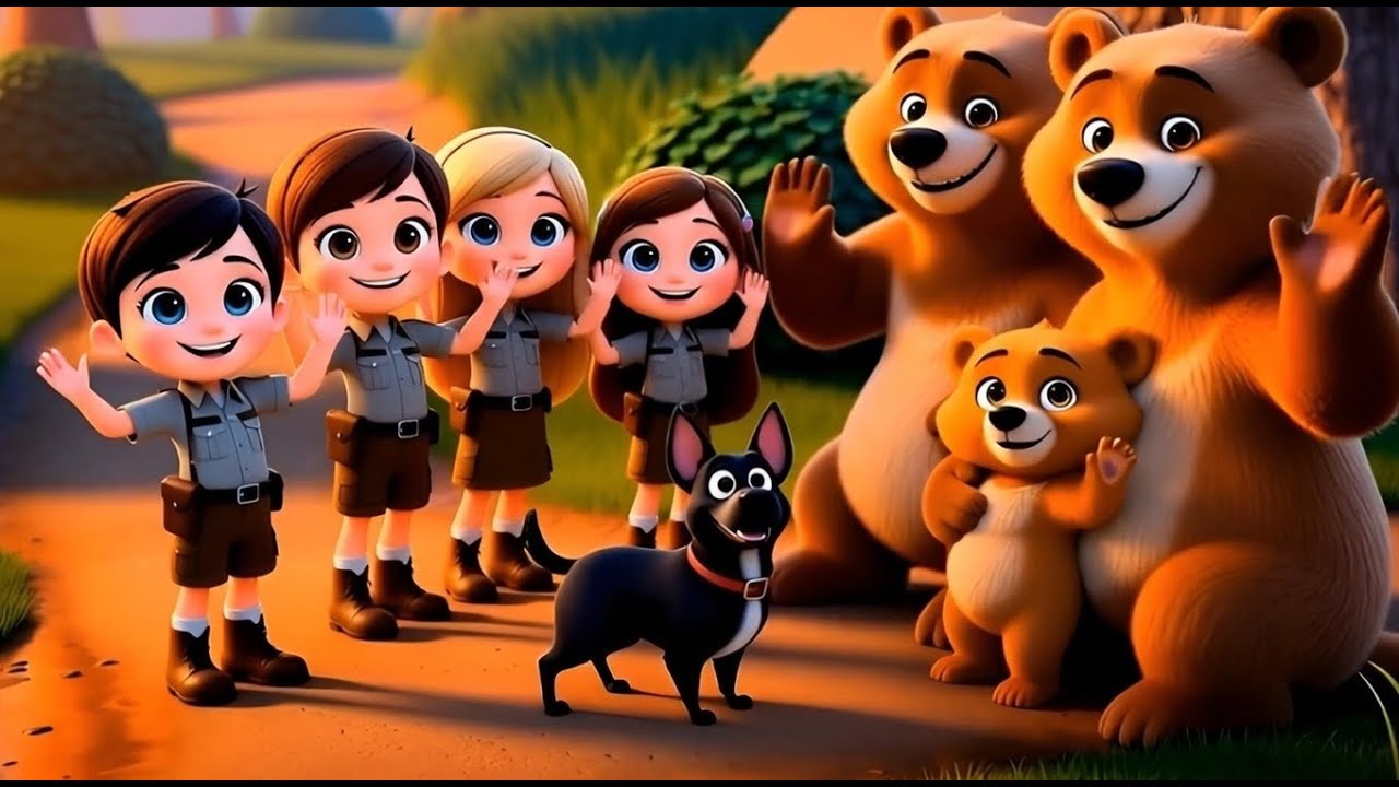 Were going on a Bear Hunt 🐻 | Super Simple Style Kids Song | super fun kids 