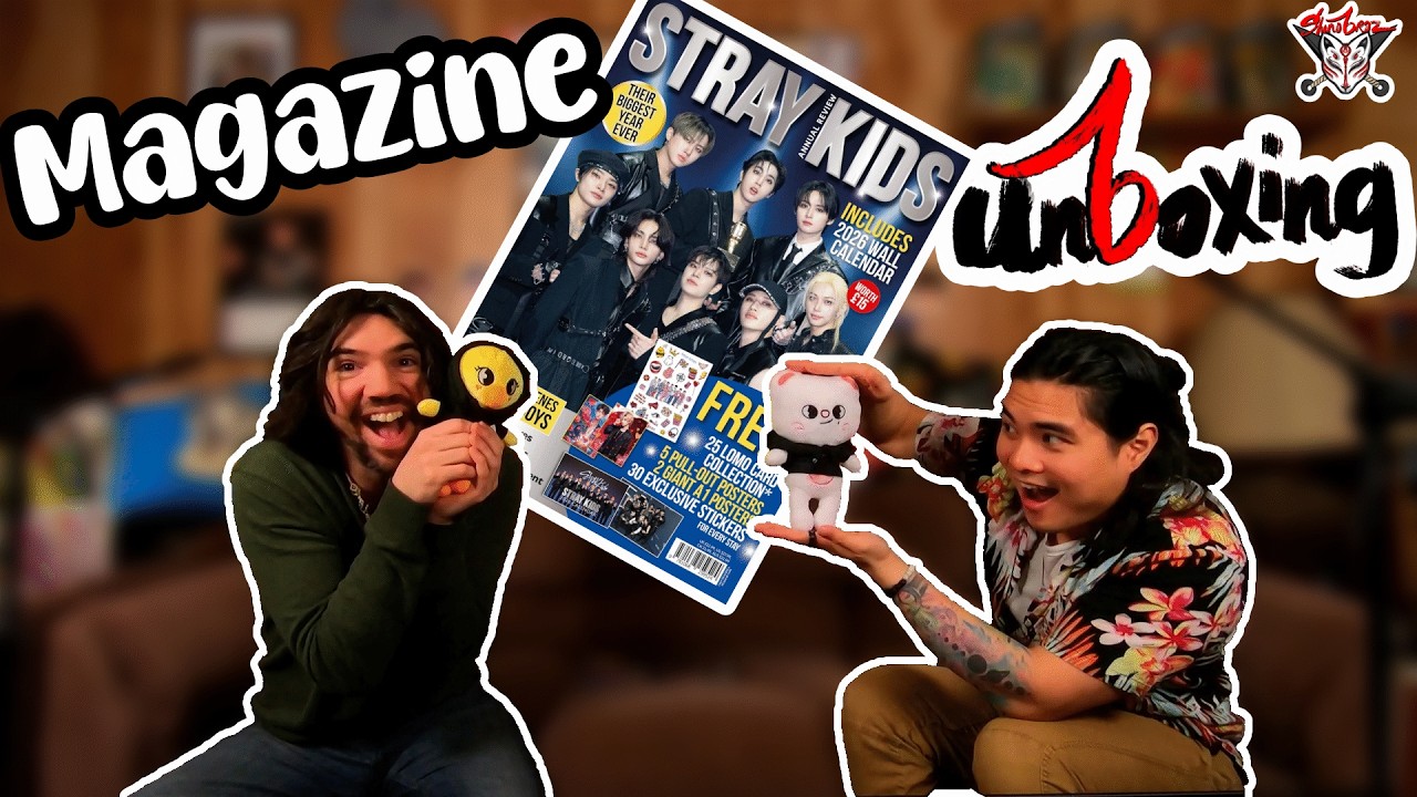 SKZOO Plushie and SKZ Magazine Opening | ShinoBroz Tryz