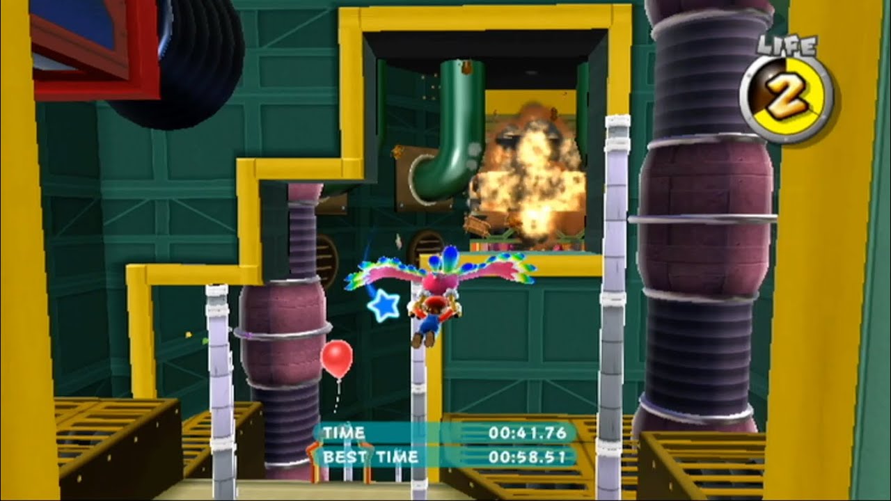 Super Mario Galaxy 2 - Fleet Glide Galaxy Gameplay - ericfortesTV