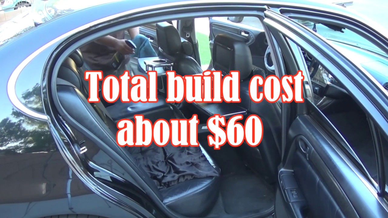 How To Make Rear VIP Tables Lexus GS300