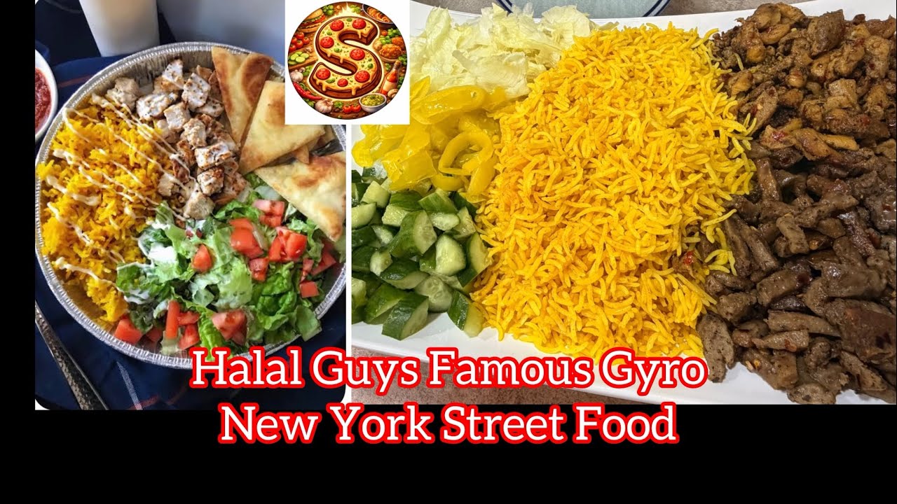 New York Favorite Street Halal Guys Gyro Platter