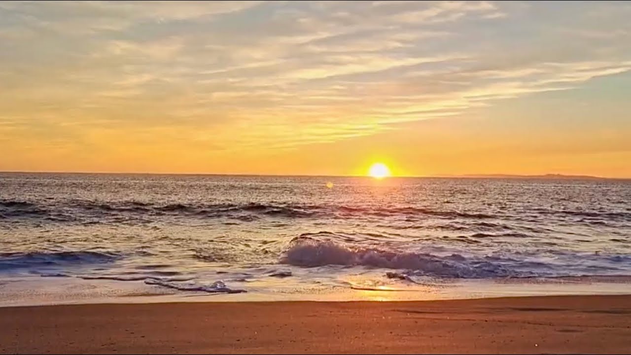 Relaxing Sunset View 🌅 | For Studying, Sleeping & Stress Relief