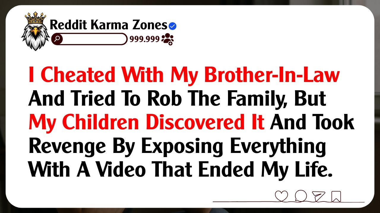I Cheated With My Brother-In-Law And Tried To Rob The Family, But My Children Discovered It And...