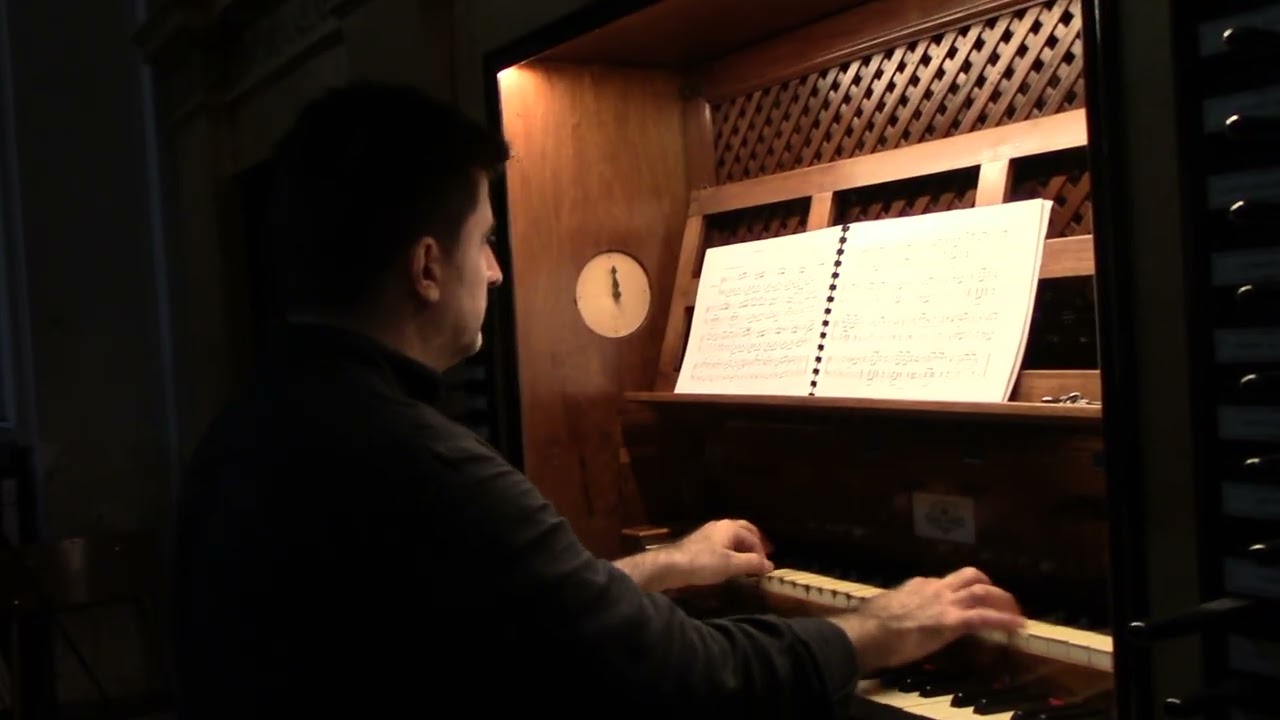 Carlo CALEGARI (1865-1952): Versetto per il Gloria n. 1 | P. Bottini | organo chiesa S. Marco Milano