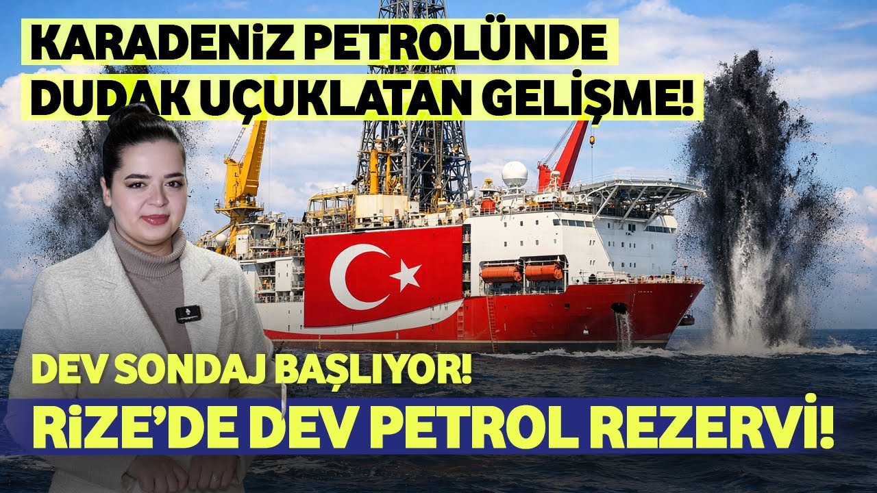 Rize'de Petrol! Karadeniz Petrolünde Dudak Uçuklatan Gelişme!