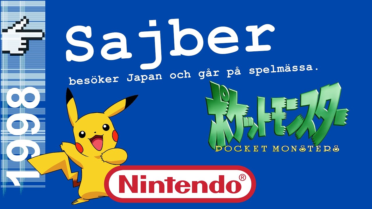 Sajber besöker Japan och spelmässa (1998)