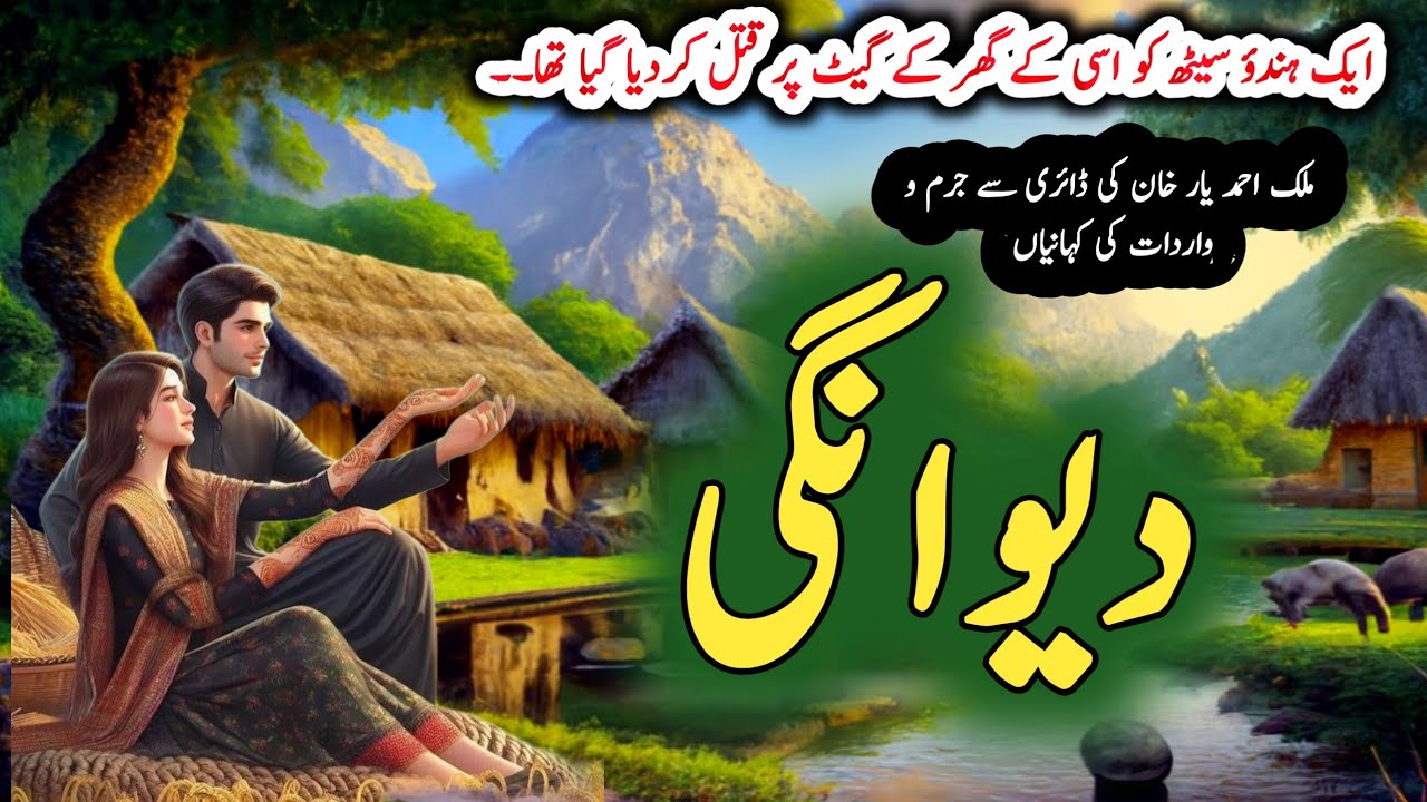 Deewangi دیوانگی| Jurm O Saza & Suspense Urdu Stories | Malik Ahmad yaar khan